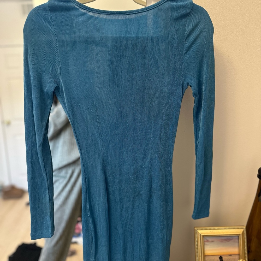 Lioness Blue Long-Sleeve Dress
